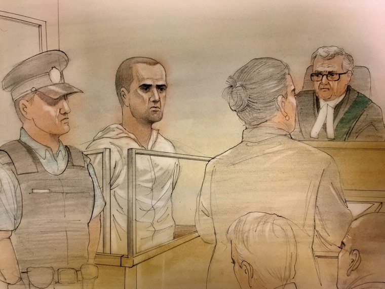 Image: Alek Minassian court room sketch