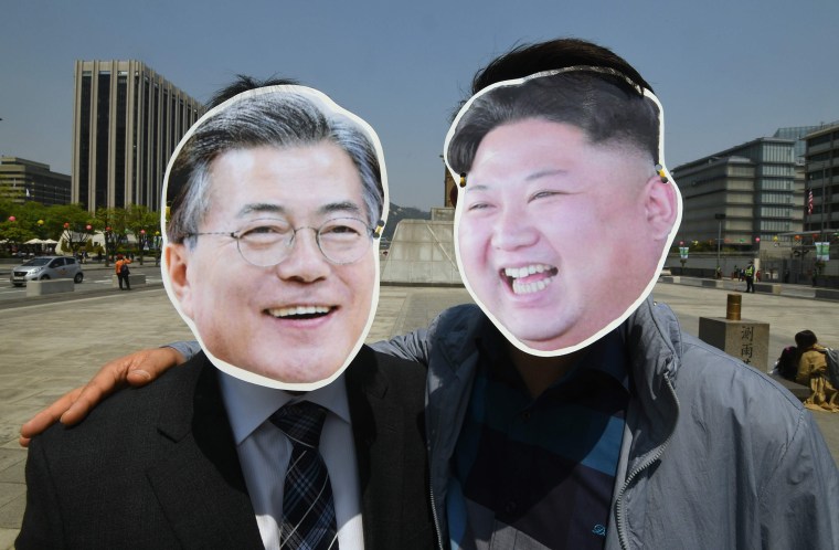 Image: South Korean activists