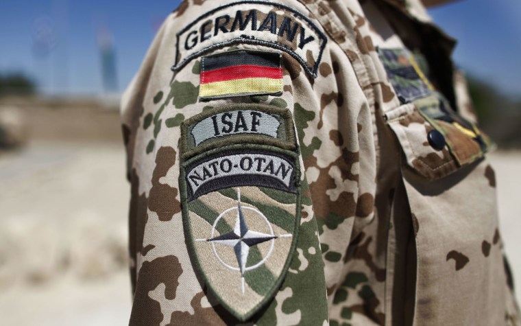 Image: German NATO soldier