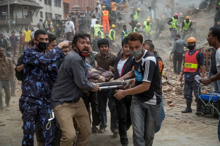 Image: Kathmandu Struck By Powerful Earthquake