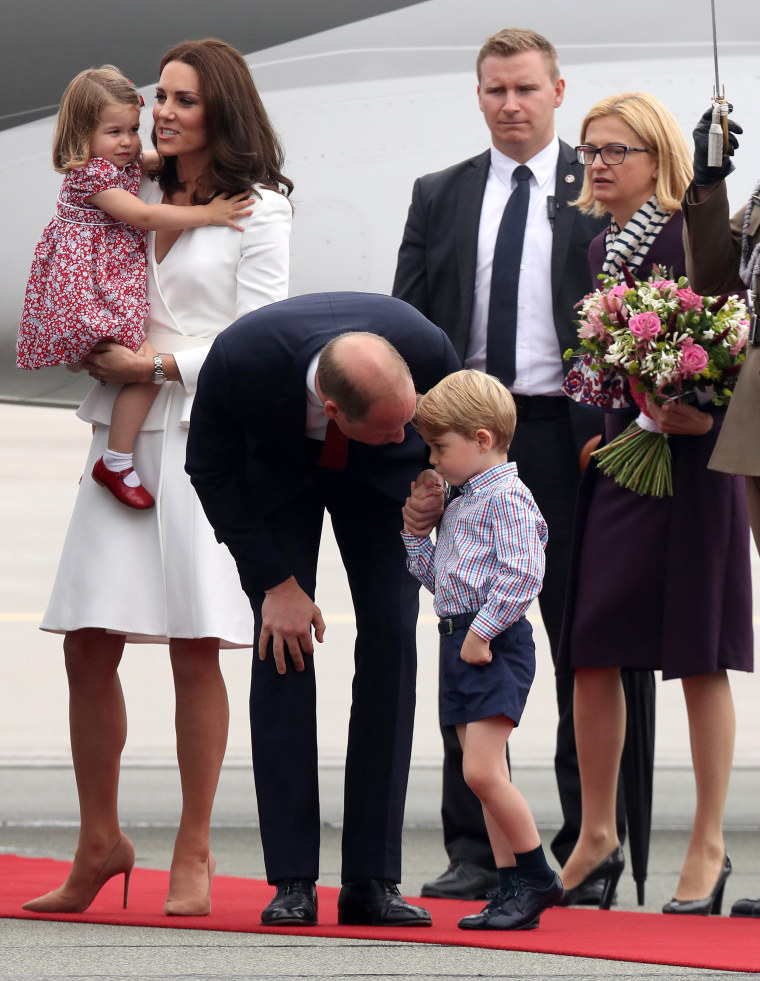 Image: The Duke And Duchess Of Cambridge Visit Poland - Day 1