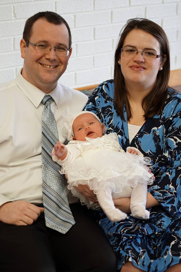 Jim and Karisa Clemens, and their daughter, Julieanna.