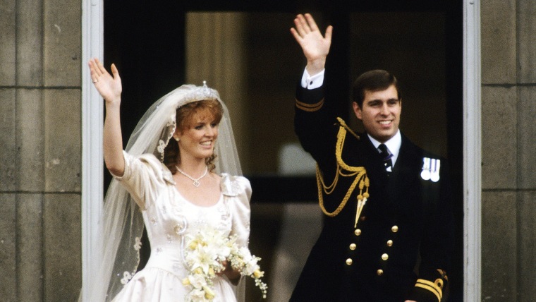 Sarah Ferguson and Prince Andrew 