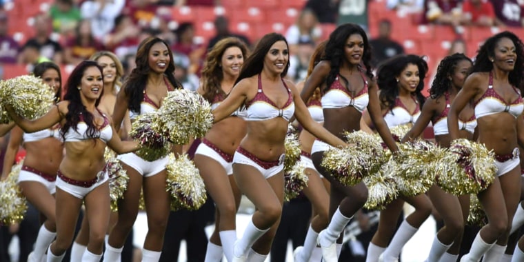 Members of the Washington Redskins cheer squad told The New York Times they were required to pose topless with male donors present and escort male sponsors to a nightclub during a 2013 trip to Costa Rica.