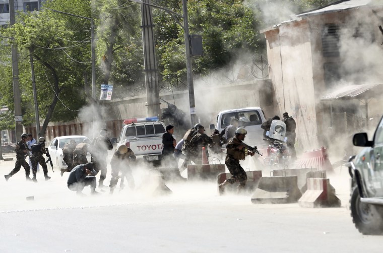 Image: Double suicide bombing in Kabul
