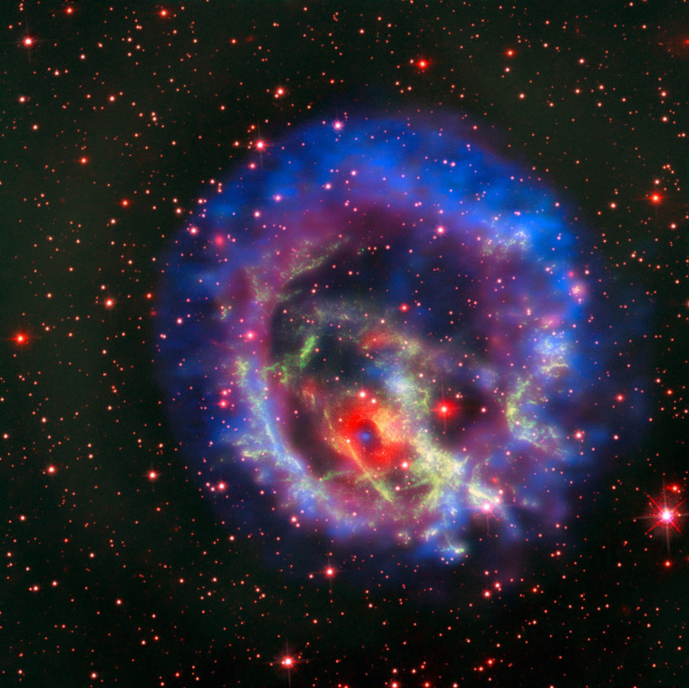 Image: An isolated neutron star in the Small Magellanic Cloud