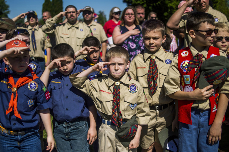 Image: Boy scouts
