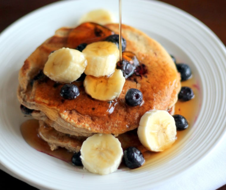 Image: Oatmeal Cottage Cheese Banana Pancakes