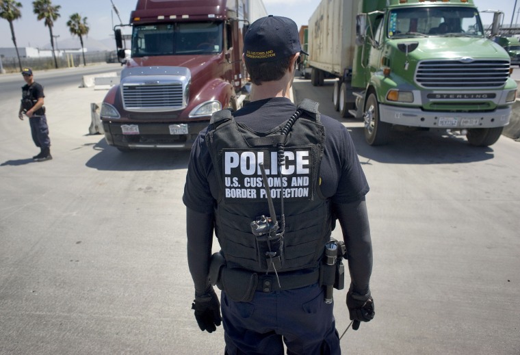 Image: Operations At A CBP Cargo Inspection Facility As Border Tax Debate Resurfaces