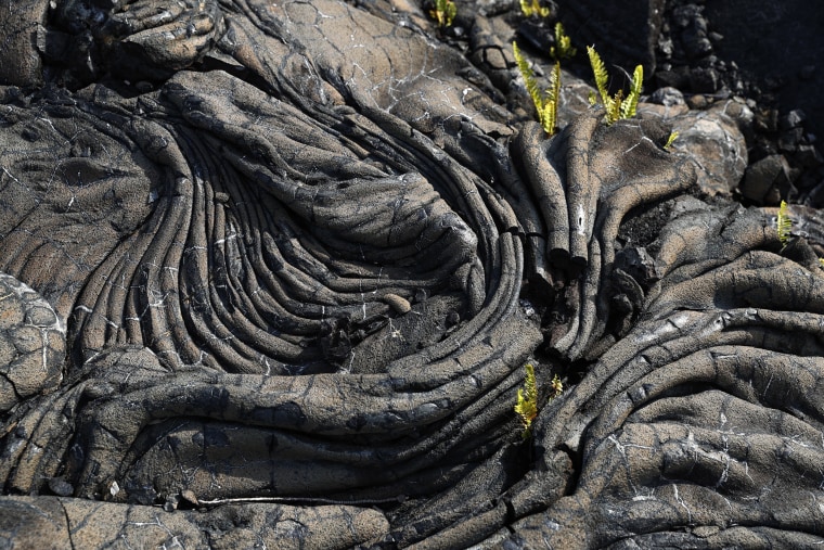 Image: Lava flow from the Kilauea volcano