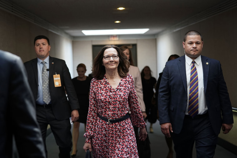 Image: President Trump's Nominee To Be CIA Chief Gina Haspel Meets With Lawmakers On Capitol Hill