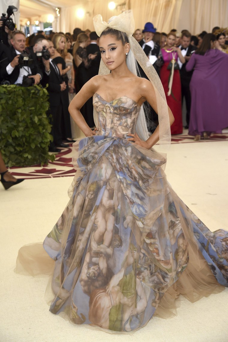 Image: Ariana Grande Met Gala 2018