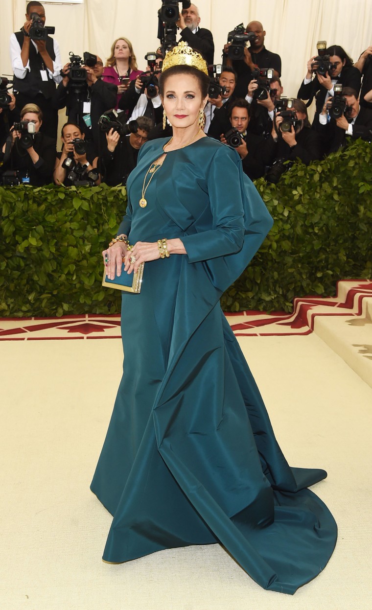 Image: Lynda Carter The Met Gala 2018