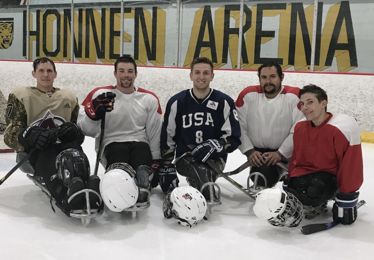 Image: Sgt. Josh Hargis is now training for the Paralympics, hoping to play for Team USA