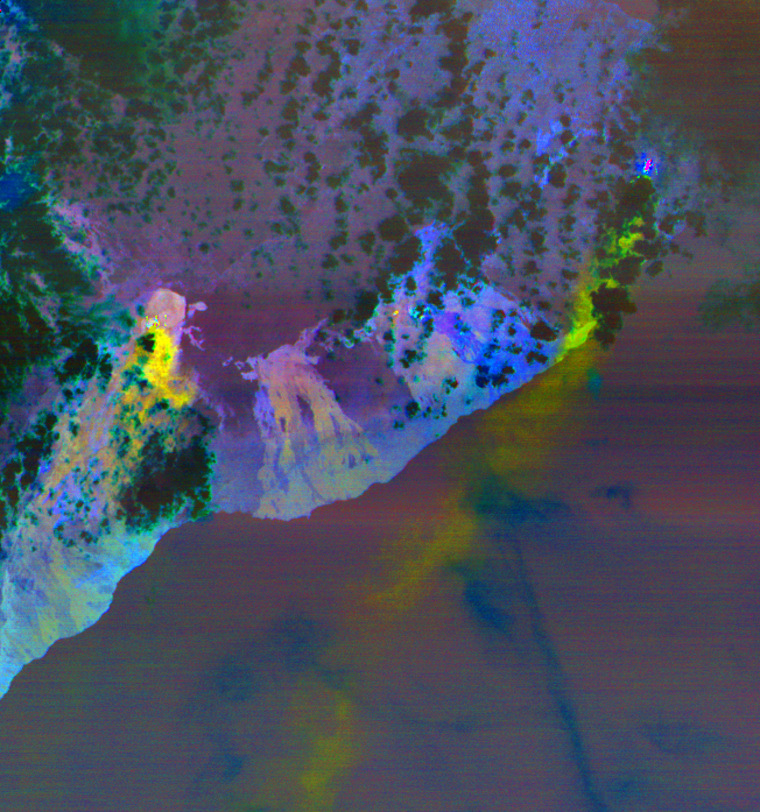 Image: Satellite View of Kilauea Eruption