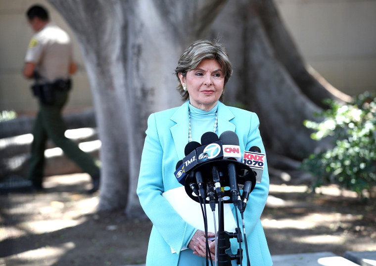 Image: Gloria Allred is representing the third accuser in a Manhattan case against Harvey Weinstein.