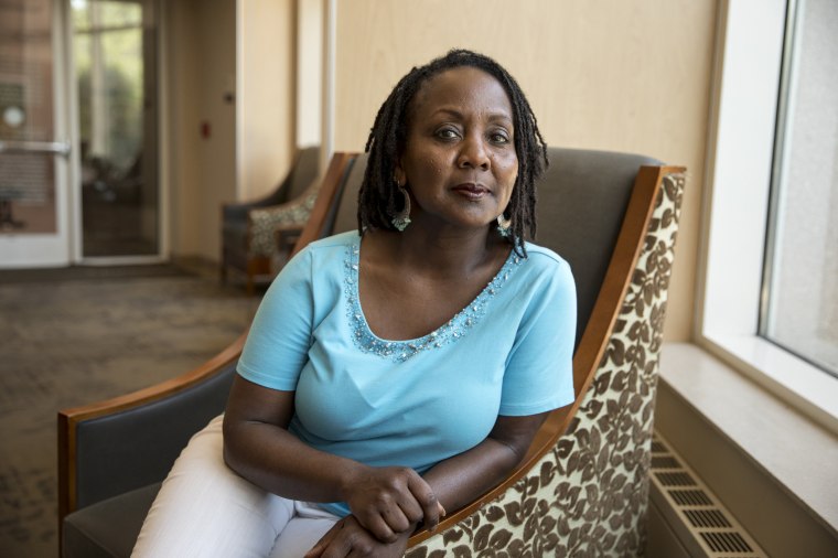 Image: Darline Turner, Executive Director of Healing Hands Community Doula Project, meets with Nakeenya Wilson, 37, an expectant mother due in August, in Austin, Texas, May 9, 2018.