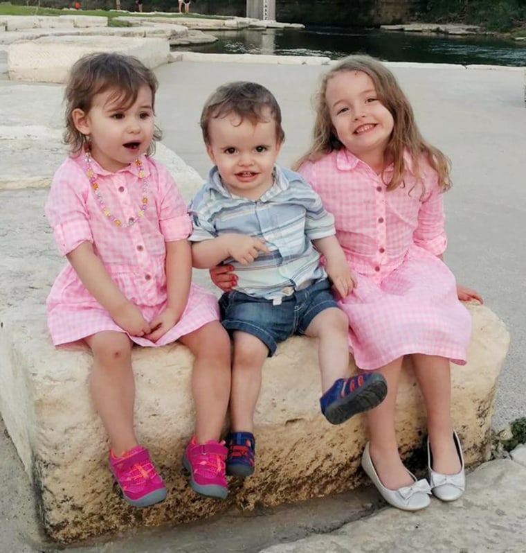The Kraszewski always dreamed of having a big family. After Revee almost died giving birth to Audrey, 5, they adopted Raelynn, 3, and felt surprised to learn only a few weeks later that Revee was pregnant again with Wyatt.