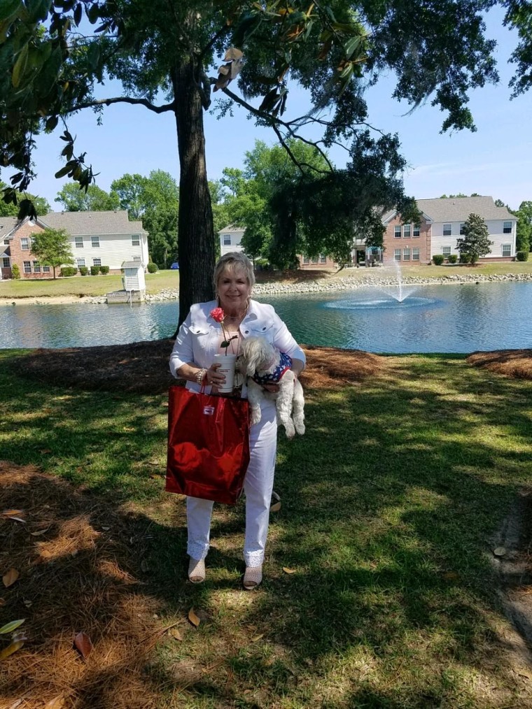 Barbara Foy, 71, gets royal treatment at local Ruby Tuesday.