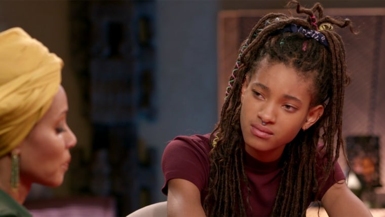 Willow Smith revealed to her mom, Jada Pinkett Smith, that the stress of fame caused her to self-harm as a child.