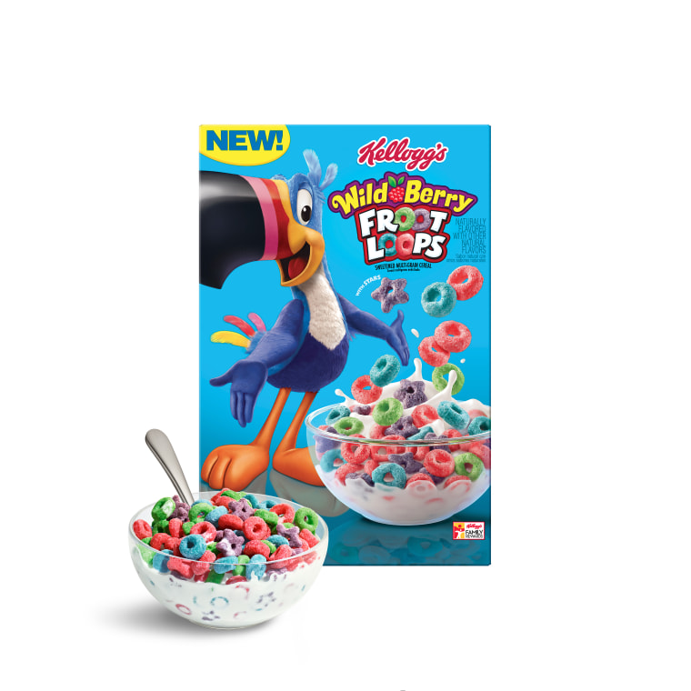 Wild berry is Froot Loops' first new flavor in 10 years.