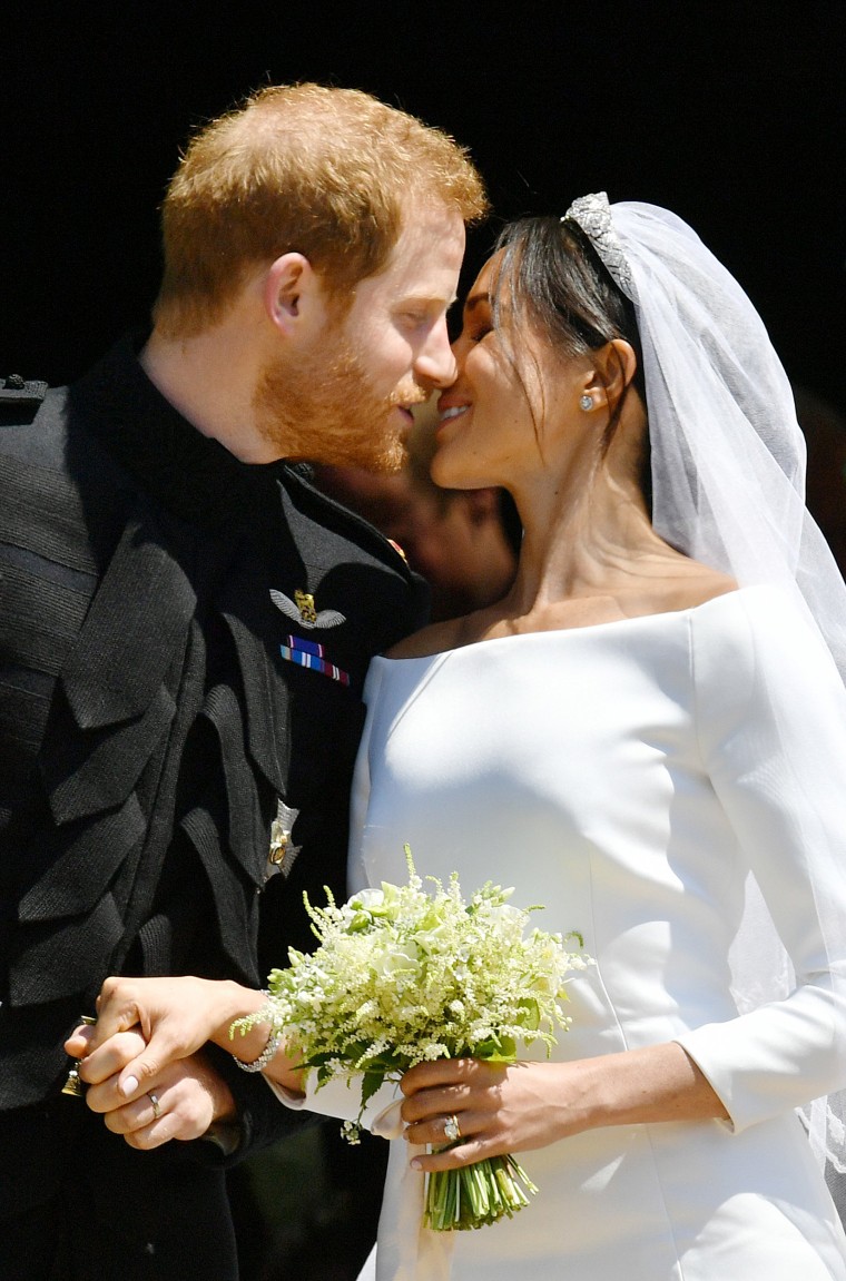 The wedding bouquet of Duke and Duchess of Sussex