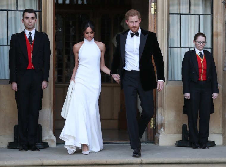 Prince Harry and Meghan at Windsor Castle