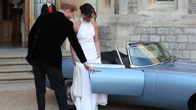 Prince Harry and Meghan at Windsor Castle