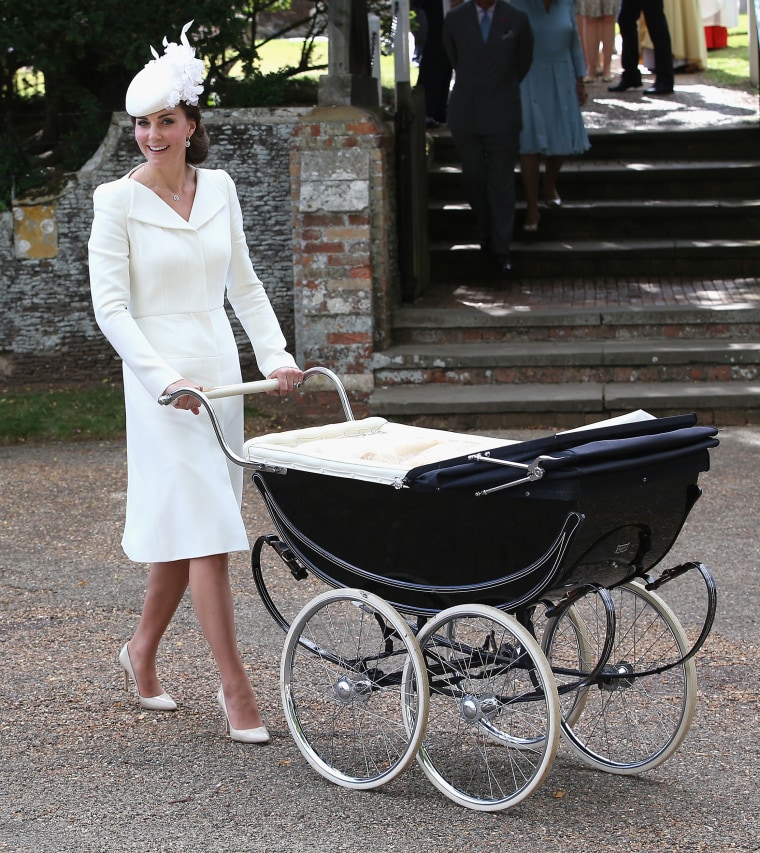 The Christening Of Princess Charlotte Of Cambridge