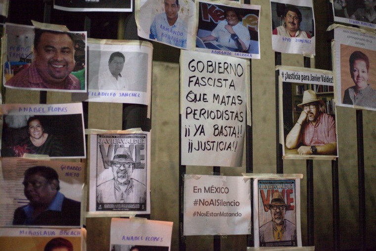 Image: Mexican Journalists, killings