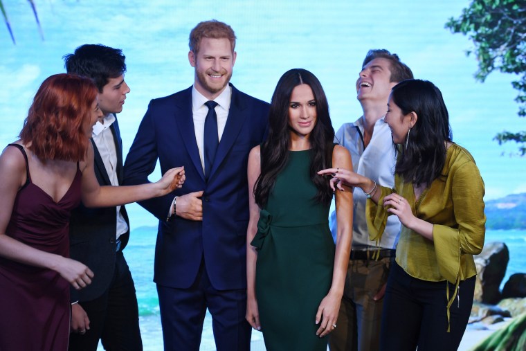 Image: Madame Tussauds unveils new waxwork of Meghan Markle in London