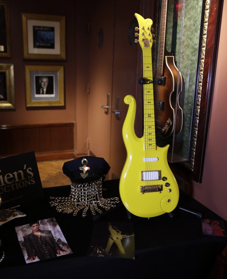 Image: Prince's Yellow Cloud guitar