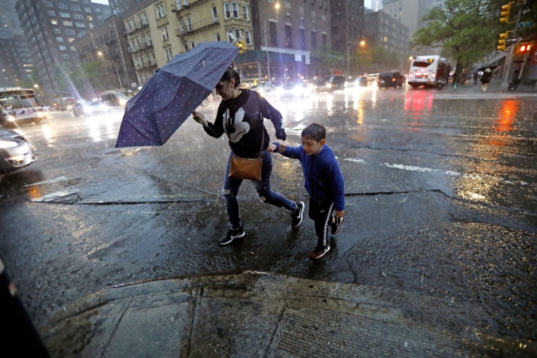Image: Severe Thunder Storms New York City
