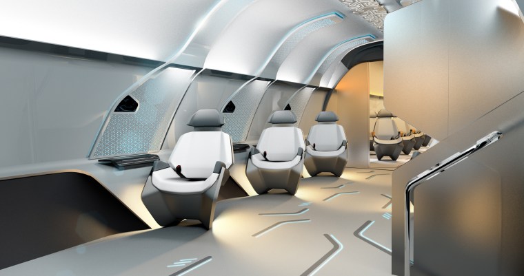 Image: Hyperloop One interior design