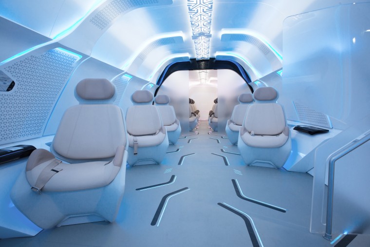 Image: Hyperloop One interior design