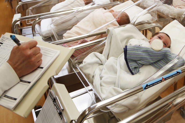 Birth rates hit a new 30-year-low last year