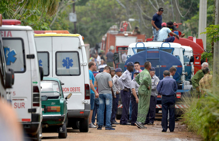 Image: CUBA-AIR-ACCIDENT