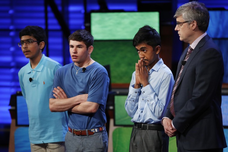 National Geographic Bee contestants in 2017