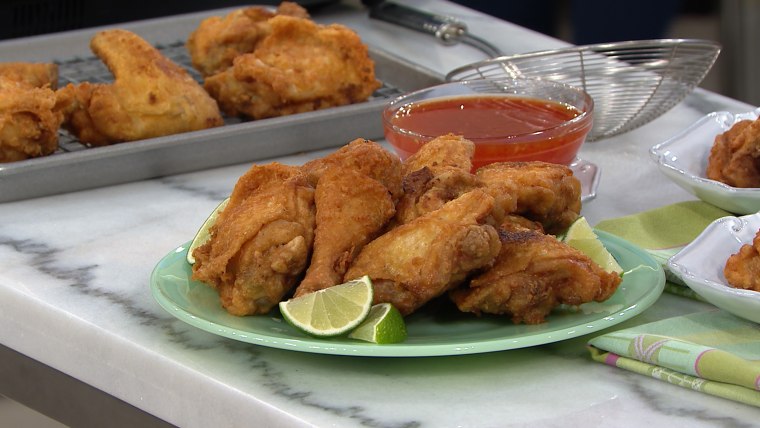 Judy Joo shows us three recipes to make with oven-fried chicken