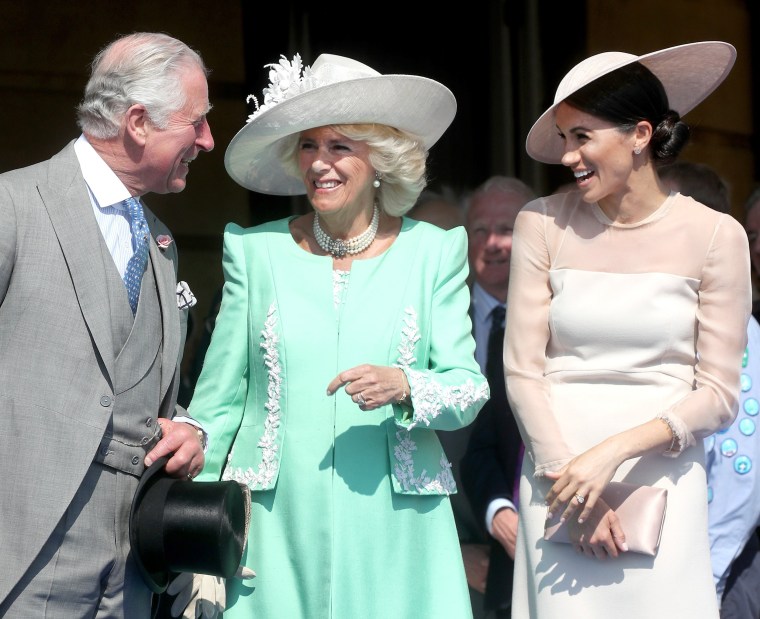 Duchess of Sussex, the former Meghan Markle, at Buckingham Palace