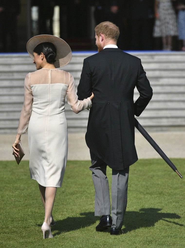 Duchess of Sussex, the former Meghan Markle, at Buckingham Palace