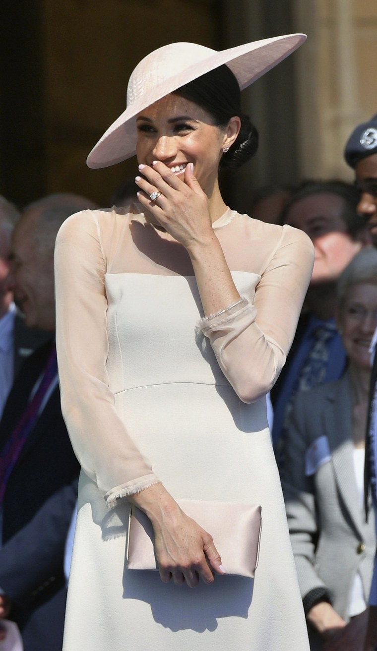 Duchess of Sussex, the former Meghan Markle, at Buckingham Palace