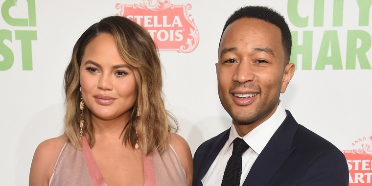 Chrissy Teigen and John Legend
