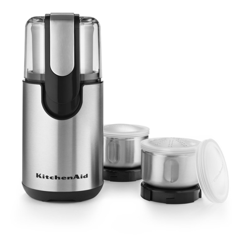 KitchenAid BCG211OB Blade Coffee and Spice Grinder Combo Pack - Onyx Black