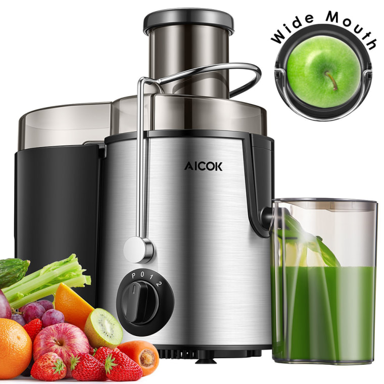 Aicok Aicok Juicer Juice Extractor BPA Free Premium Food Grade Stainless Steel Dual Speed Setting Juicer Machine, 400W