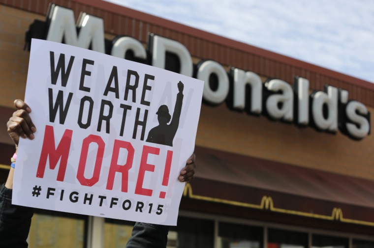 Image: McDonald's Fight for $15