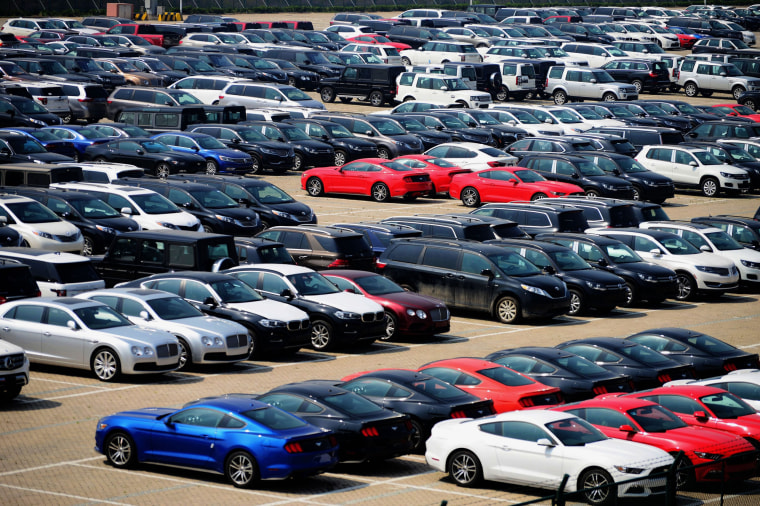 Image: China imported cars