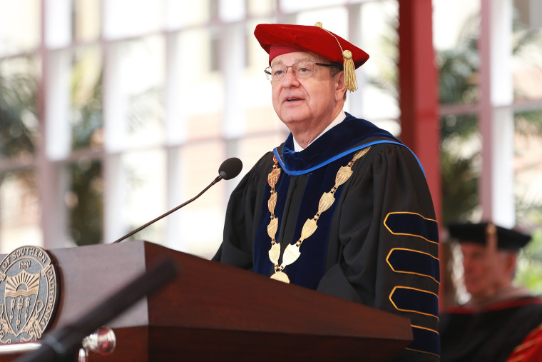 Image: The University Of Southern California's Commencement Ceremony