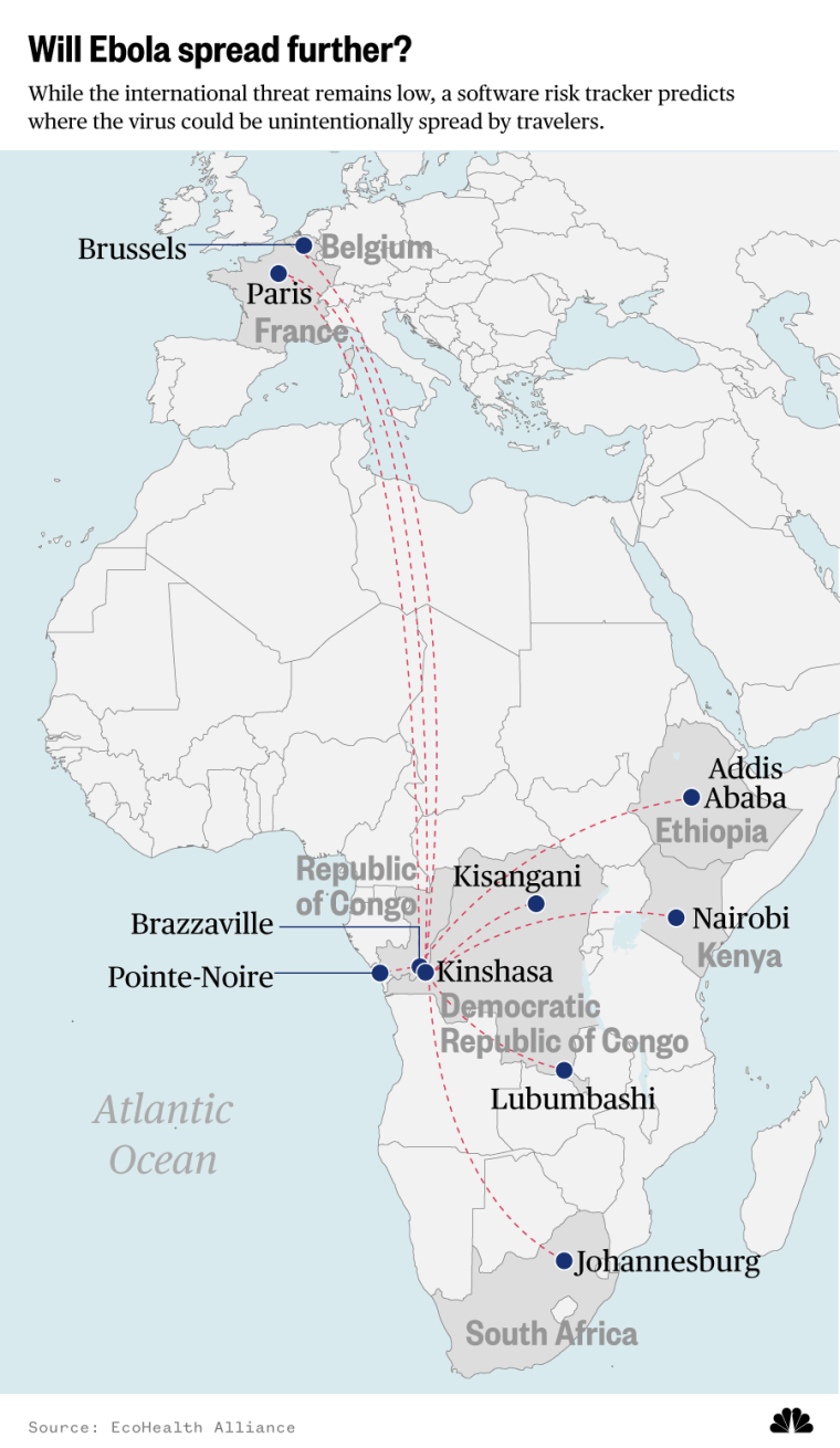 Will Ebola spread further?