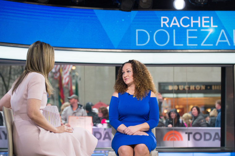 Image: Rachel Dolezal in Studio 1A on the Today Show. March 27, 2017